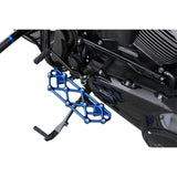 Arlen Ness Diamond Floorboards Driver Blue - 410-055 For Harley Motorcycles 1982-2026
