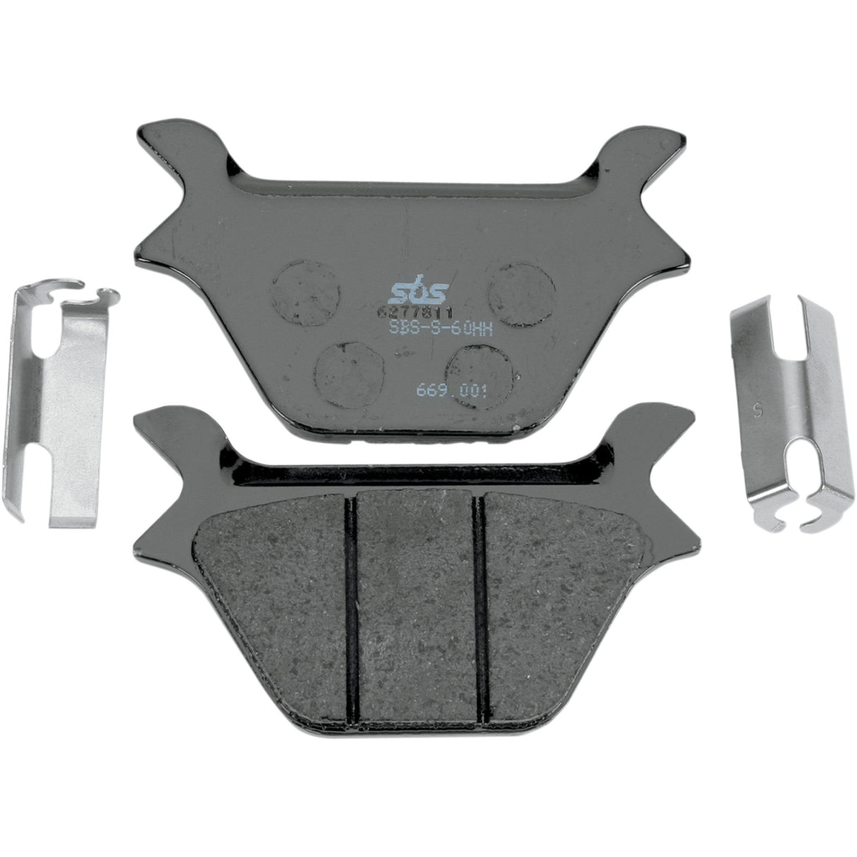 SBS Organic Harley Buell Brake Pad - 669H.CT For Harley 1987-1999