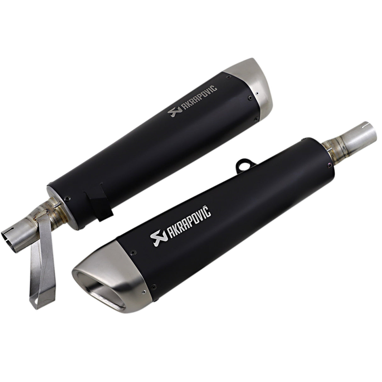 AKRAPOVIC 1811-3993 S-T9SO2-HCQTBL Slip-On Line Muffler Street Twin Mufflers - Titanium