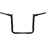FAT Baggers INC. 1-1/2" EZ Install Pointed Top Handlebar 14" Black - 805014-B For Harley Touring 2006-2020