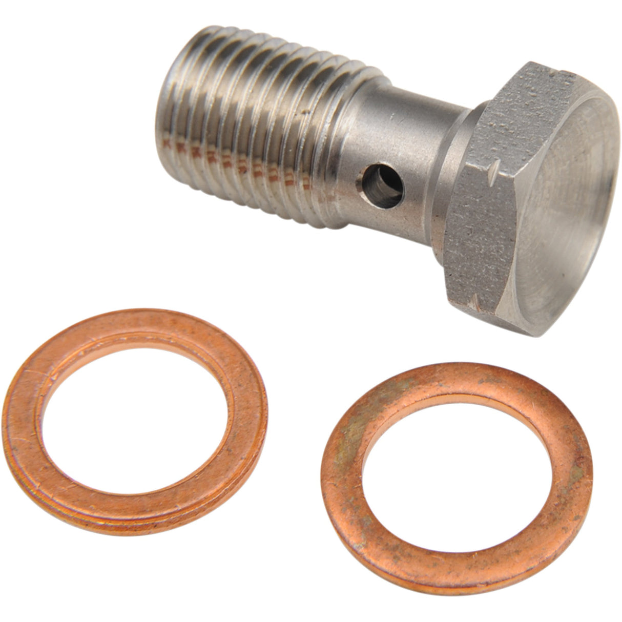 GOODRIDGE 992-03-31C P992-03-31C Banjo Bolt 600 Series Banjo Bolt - M10 x 1.0 - Single - Stainless Steel