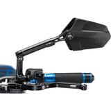 Puig HI-Tech Parts Explorer Rear View Mirror Explorer Side View Left Diamond Black - 014NN Triumph Motorcycles 2005-2024