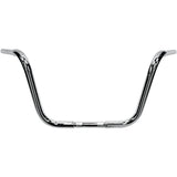 Drag Specialties 1-1/4" Buffalo Touring Handlebar 12-1/2" TBW Chrome For Harley Touring 2008-2022