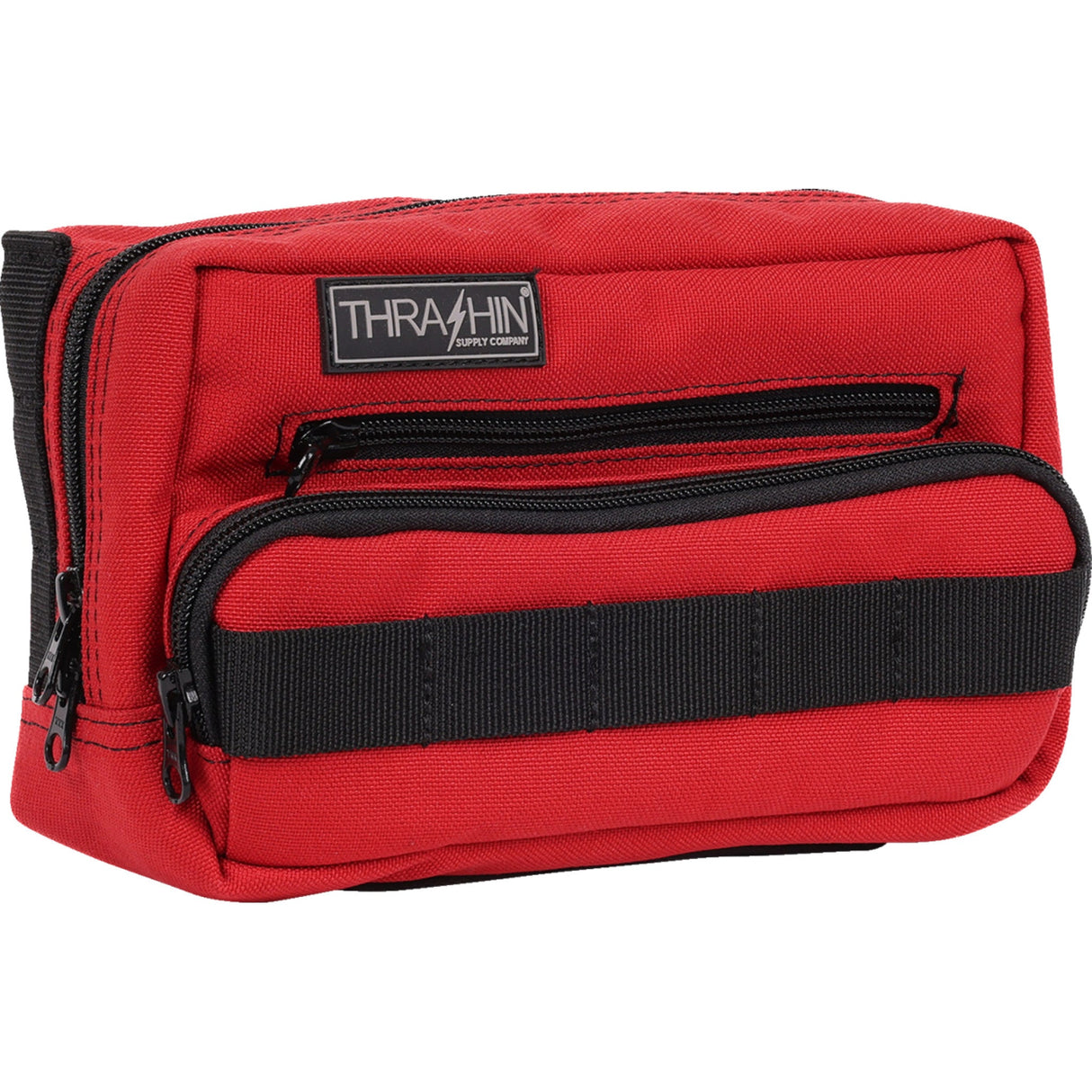 THRASHIN SUPPLY CO. 3510-0202 THB-0017 Handlebar Bag Plus - Red