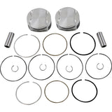 JE Pistons Piston Kit 4.080" Bore +0.005" Oversize 114"/117" M8 - 370250 For Harley Motorcycles 2018-2026
