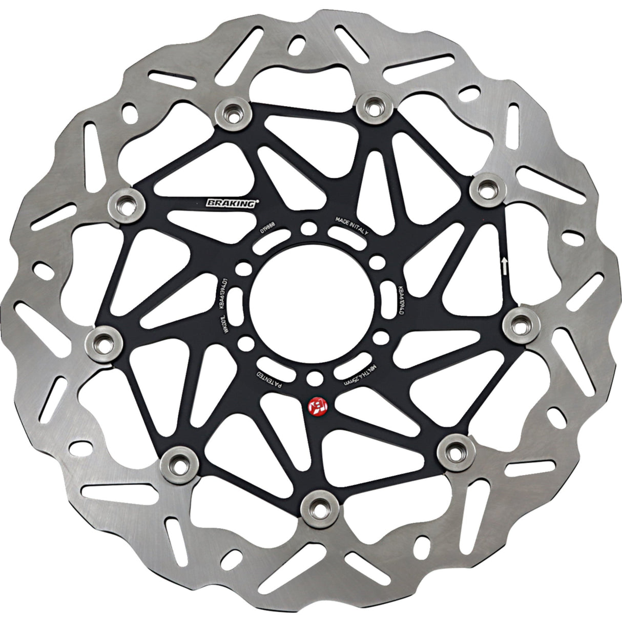 Braking SK2 Front Brake Rotor - WK001L For Moto Guzzi Motorcycles 1995-2025 | Ducati Motorcycles 1988-2014 | Aprilia Motorcycles 1998-2017