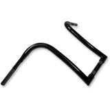 LA CHOPPERS 0601-4042 LA-7341-14B Nice Curves Ape Hanger Handlebar - 1-1/4" Diameter - 14" Rise - Black