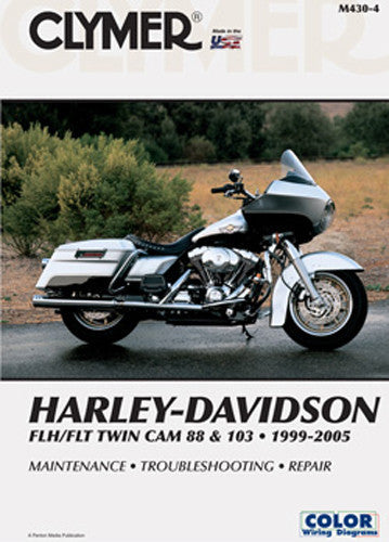 Clymer Repair Manual Harley FLH Flhr - CM4304 For Harley Touring 1999-2005