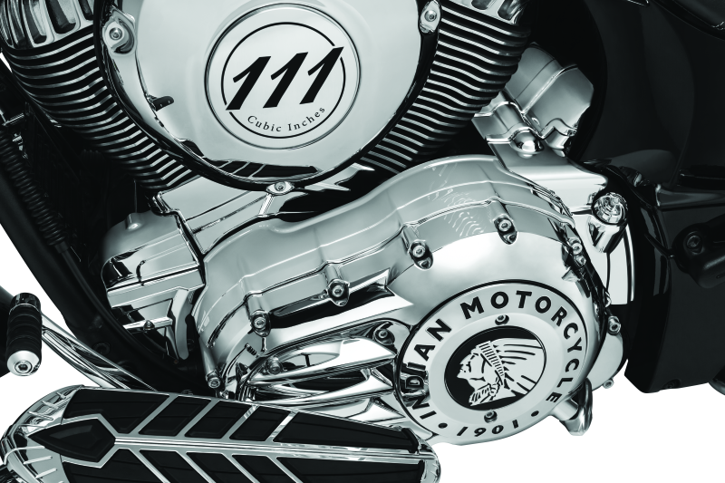 Kuryakyn 5696 Transmission Cover Indian Chrome