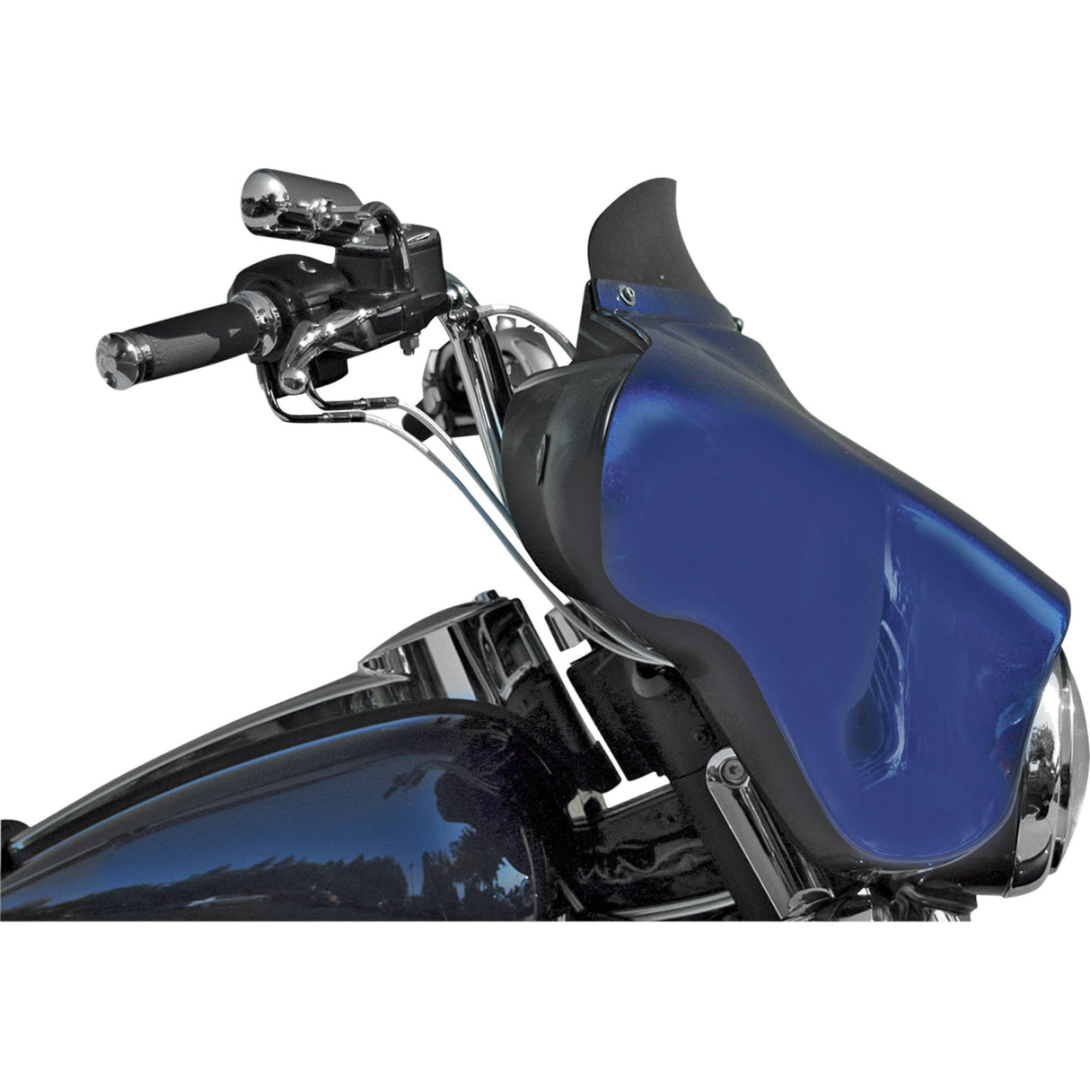 WIND VEST 2310-0282 61-4040 Replacement Acrylic Windscreen - Windshield - Dark Smoke - 4" - FLHT/X