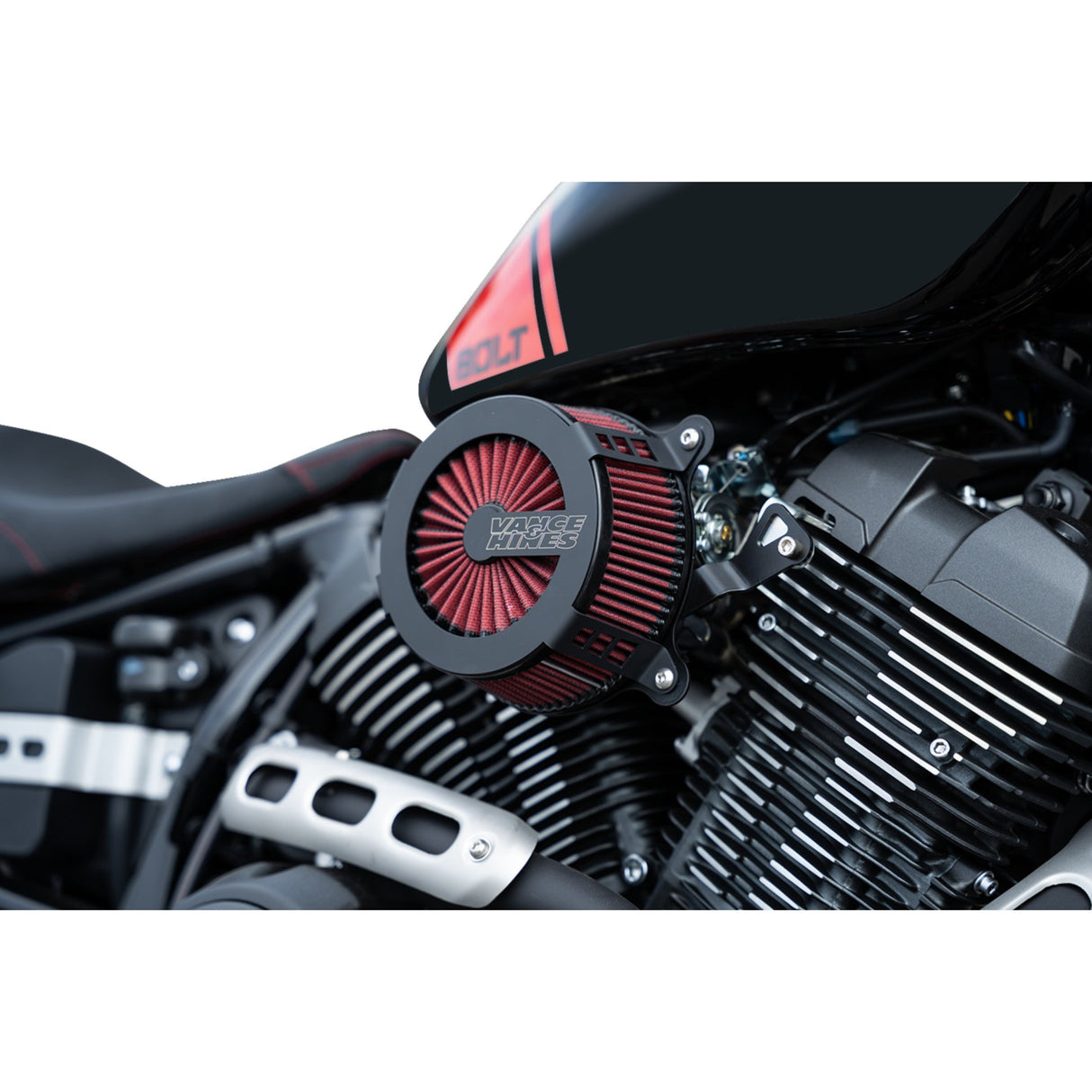 VANCE & HINES 1010-3428 41128 VO2 Cage Fighter Air Intake Kit black