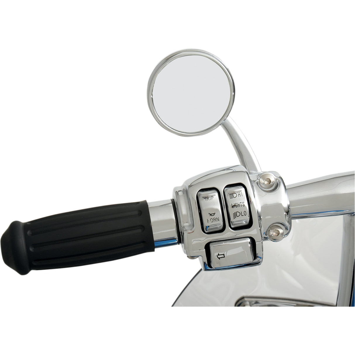 TODD'S CYCLE 0640-0433 SML-1 Shooter Mirror chrome - left