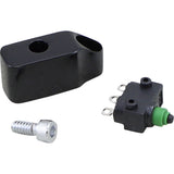 PERFORMANCE MACHINE (PM) 0616-0375 0062-2942-B Control Switch Housing — Brake Switch Housing/Hydraulic Clutch Switch Housing Switch and Housing Kit - Brake/Clutch - Black