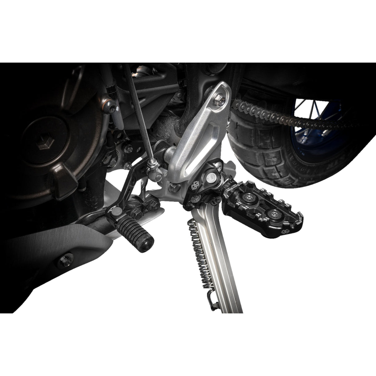 Gilles Tooling RGK2 Footpegs - RGK-960-UF35-SET-B Yamaha Tenere 700 2021-2024