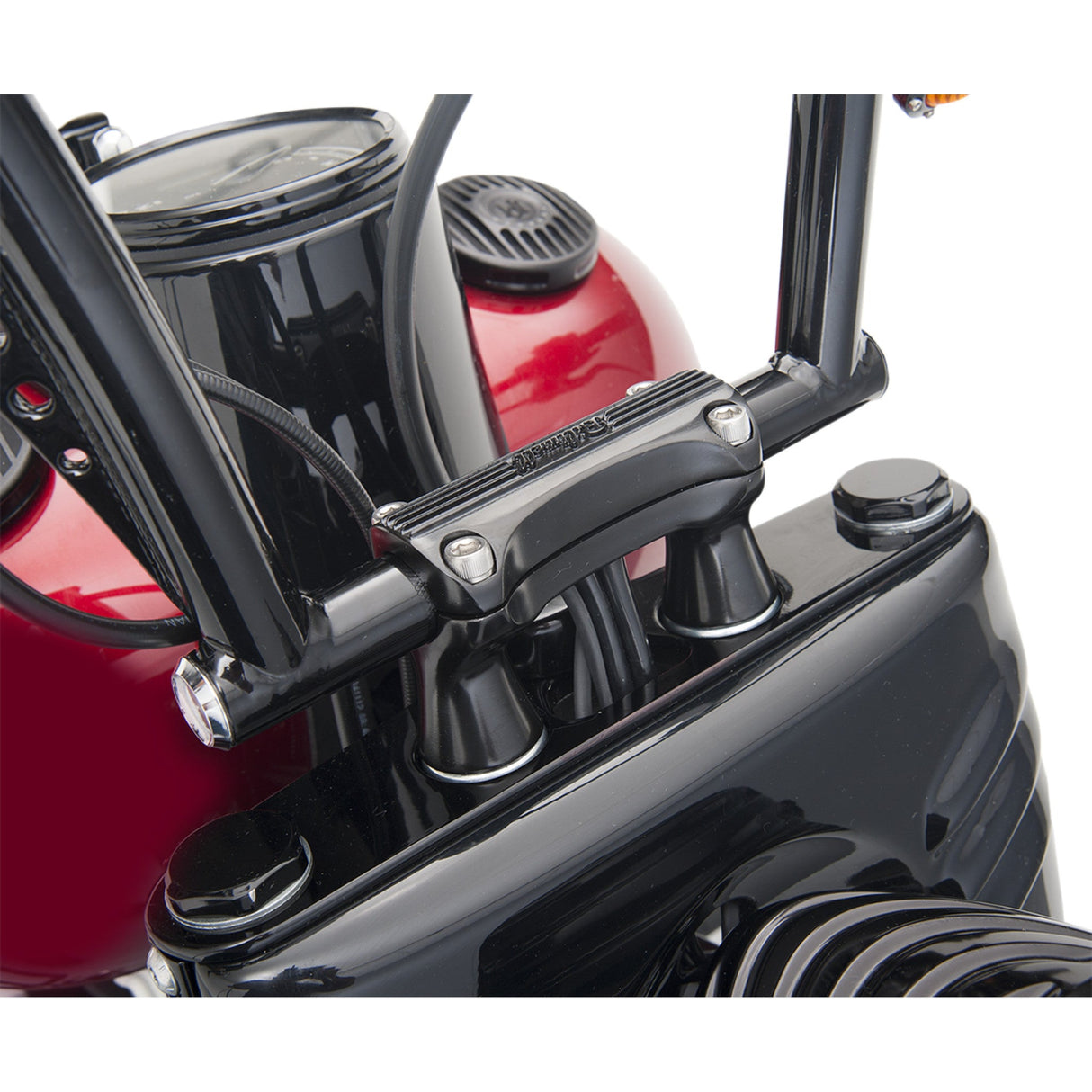BILTWELL 0602-0570 6402-201-02 2" Thunder Handlebar Riser Risers - Thunder - 2" - Black