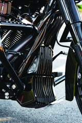 Kuryakyn 6418 Oil Cooler Cover Milwaukee-8 Black