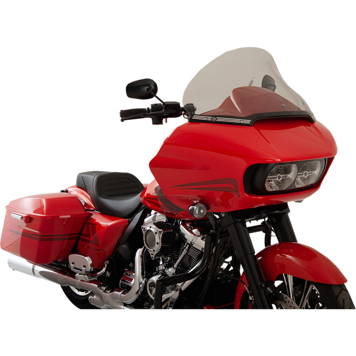 Klock Werks Pro-Touring Flare® Windshield 15" Tinted - KWW-01-0314 For Harley Road Glide 2015-2025