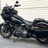 Joker Machine Billet Derby Cover Finned Black Anodized 5 Hole - 06-965-2 For Harley Softail 2018-2024
