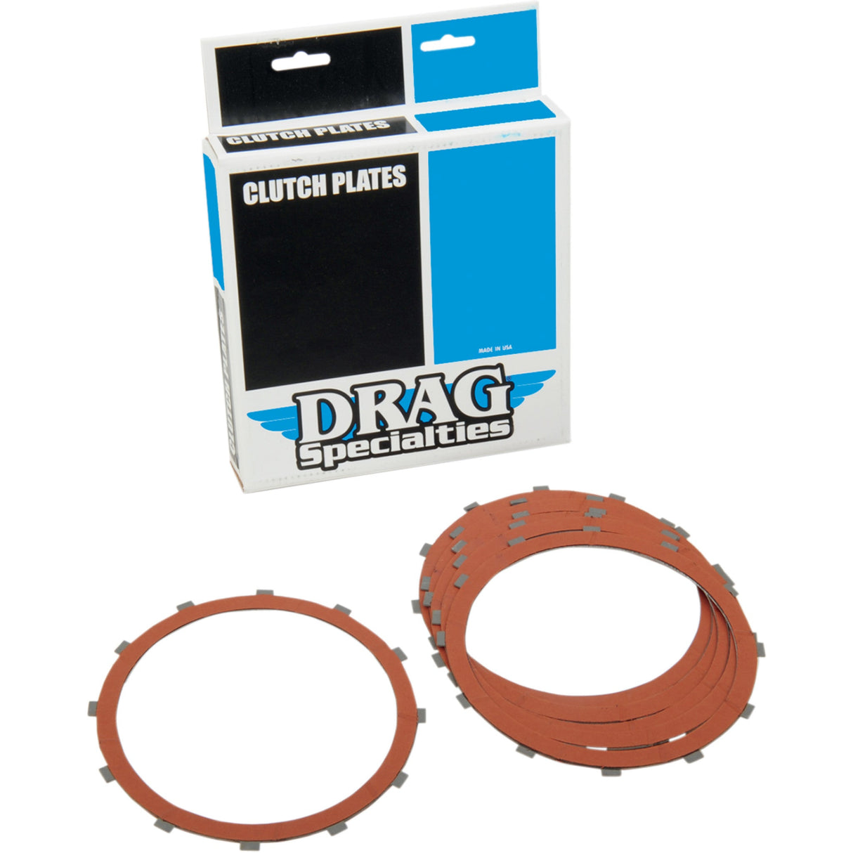 Drag Specialties Clutch Friction Plate Set For Harley Motorcycles 1984-1989