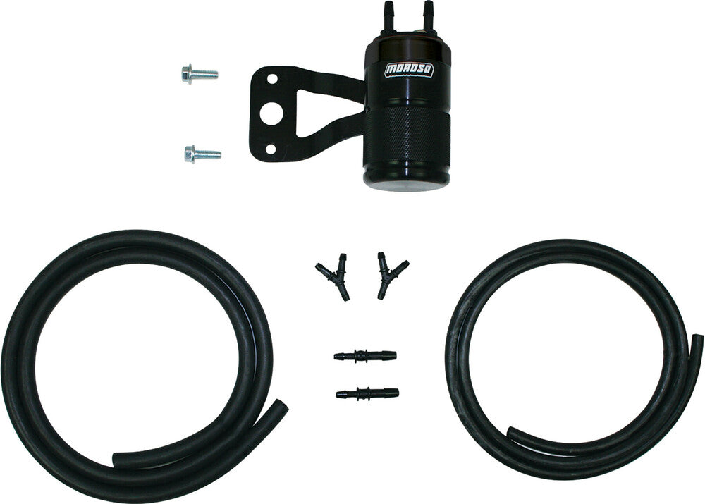 Moroso Air OIL Separator M8 With Stock & SE Air Cleaners Black - 85723 For Harley Motorcycles 2017-2020