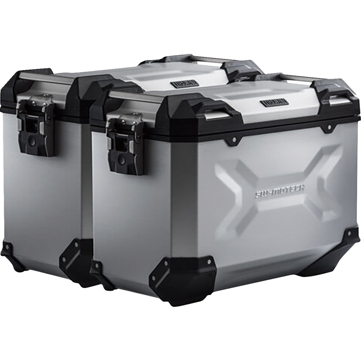 SW-MOTECH 3580-0439 KFT.07.954.70101/S TRAX ADV Aluminum Case System silver - bmw s 1000 xr '19-'24