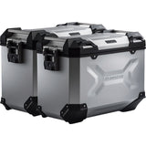 SW-MOTECH 3580-0439 KFT.07.954.70101/S TRAX ADV Aluminum Case System silver - bmw s 1000 xr '19-'24