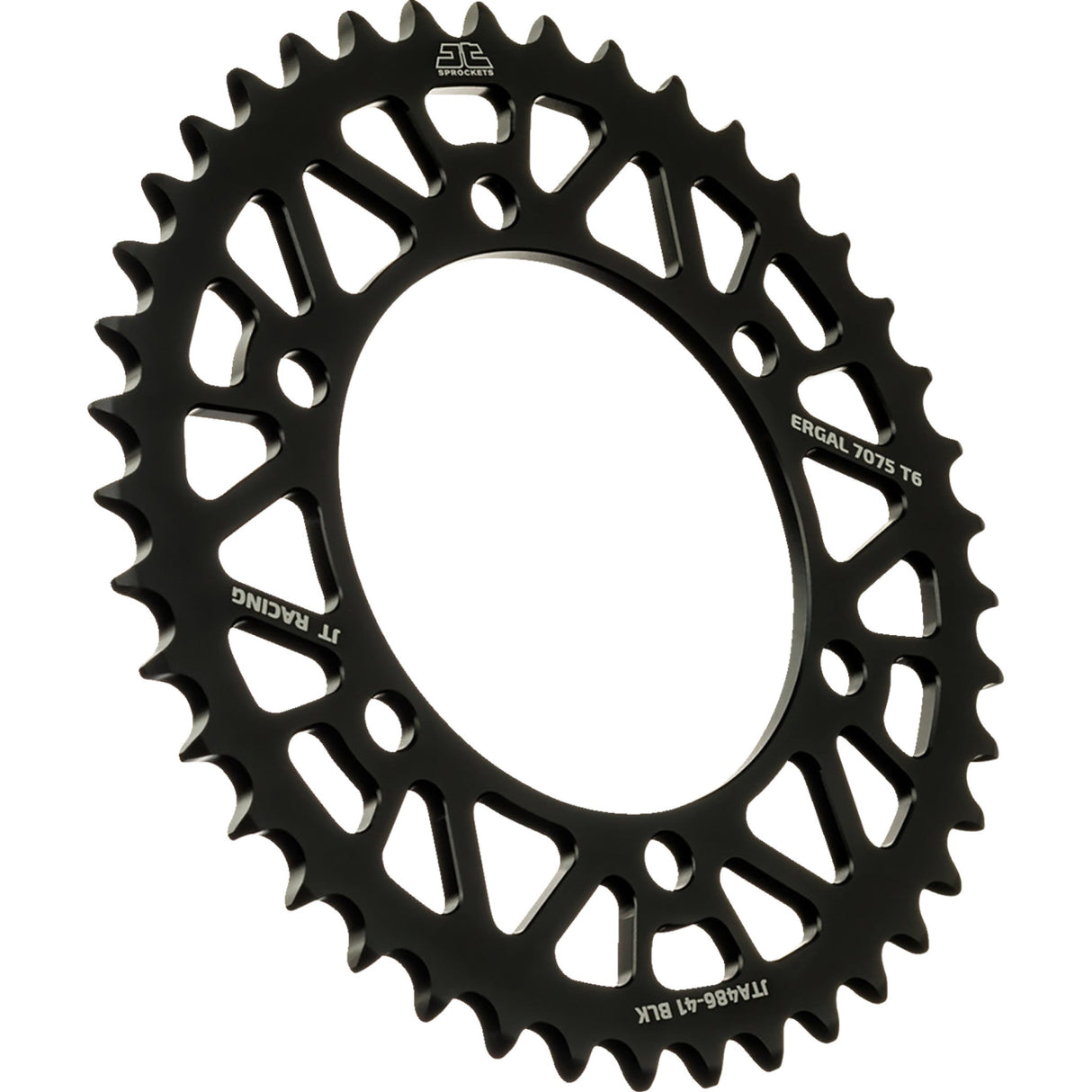 JT SPROCKETS 1212-2354 JTA486.41BLK Aluminum Rear Sprockets Rear Sprocket - Aluminum - 41 Tooth - Black - Kawasaki