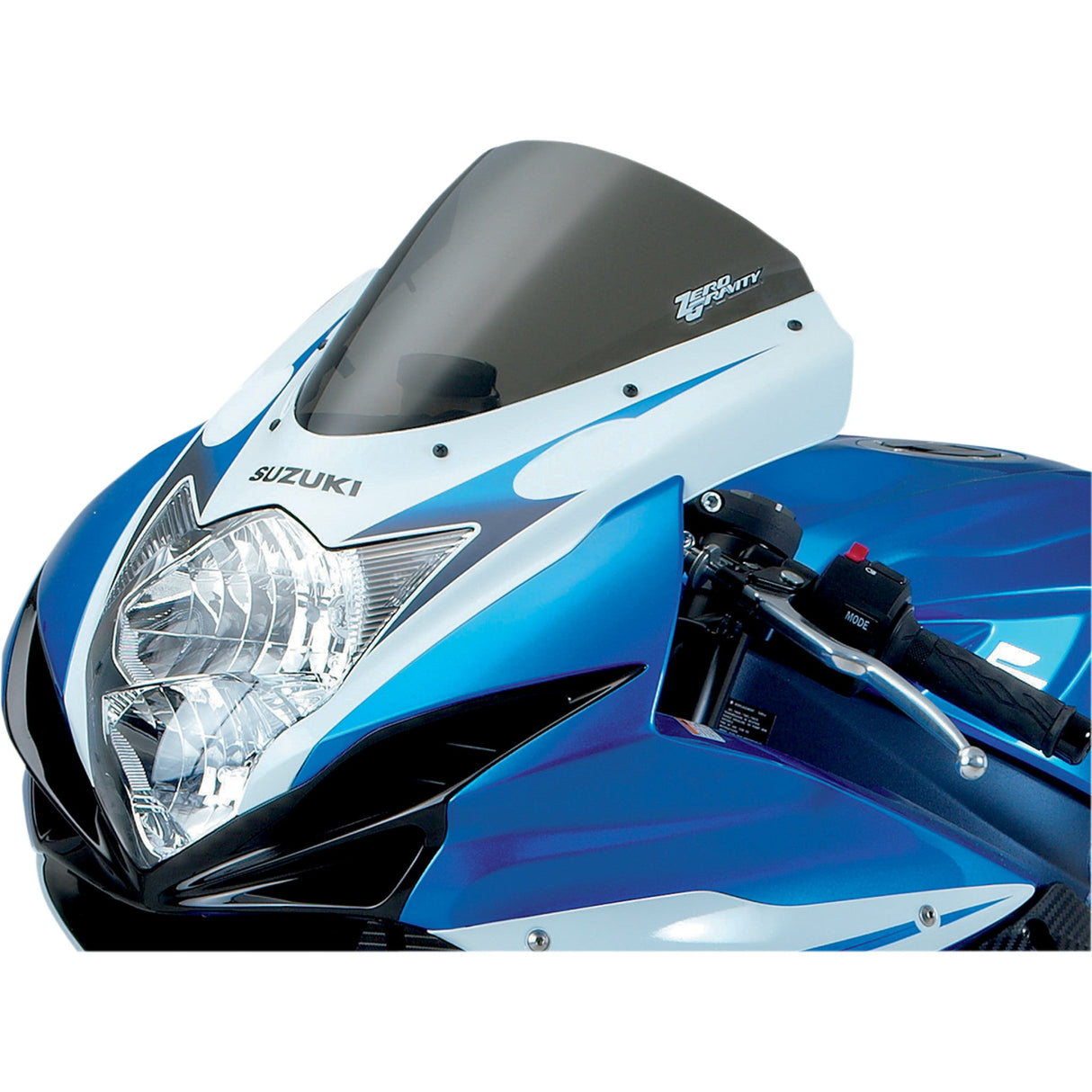 ZERO GRAVITY 2301-1492 20-114-02 SR Series Windscreen SR Windscreen - Smoke - GSXR 600/750
