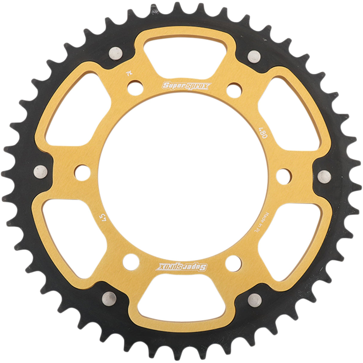 Supersprox Sprocket - RST-480-45-GLD Yamaha Motorcycles 2006-2022