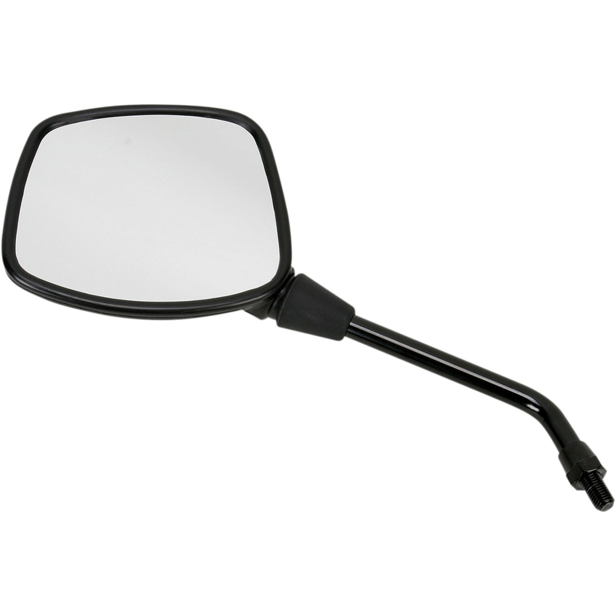 EMGO 2029671 20-29671 OEM-Style Replacement Mirror Mirror - Side View - Rectangle - Black - Left