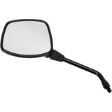 EMGO 2029671 20-29671 OEM-Style Replacement Mirror Mirror - Side View - Rectangle - Black - Left