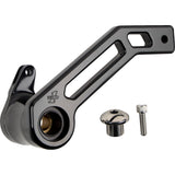 PRO-ONE Perf.mfg. T-Rex Shorty Brake Arm Black - 500772B For Harley Touring 2008-2013