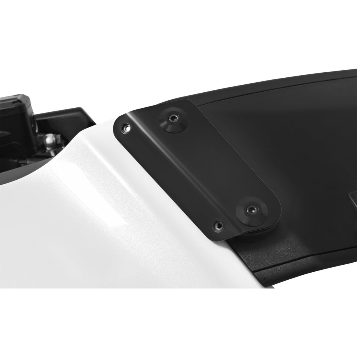 Memphis Shades Windshield Adapter Kit Black - MEB9085 For Harley Street Glide 2023-2026