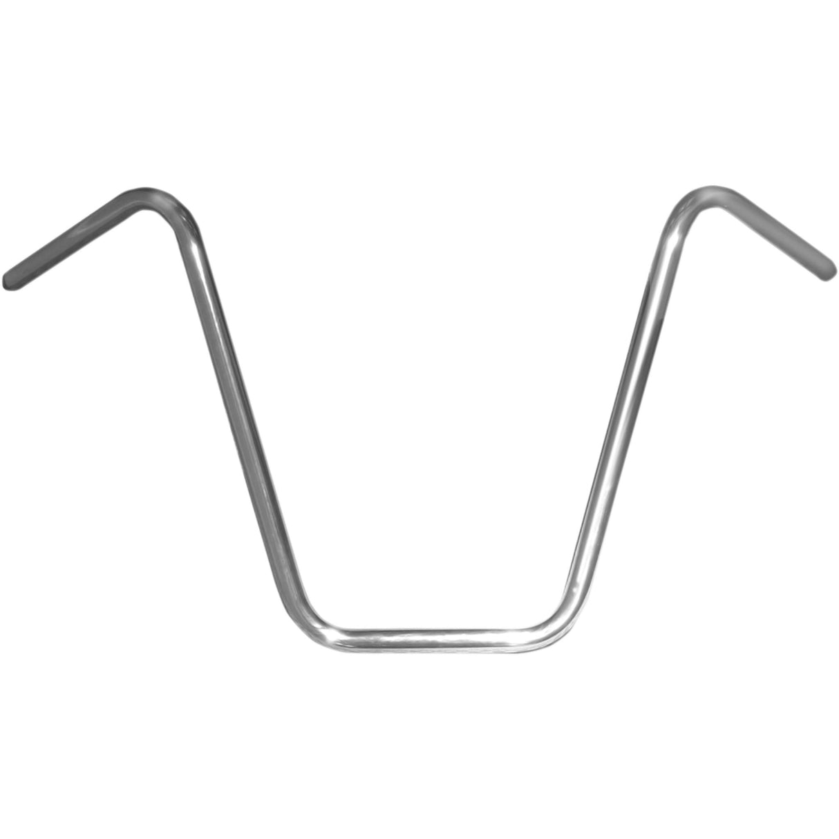 EMGO 0601-3281 07-12504 1" Handlebar — Ape Hanger Handlebar - Ape Hanger - 12" - Chrome