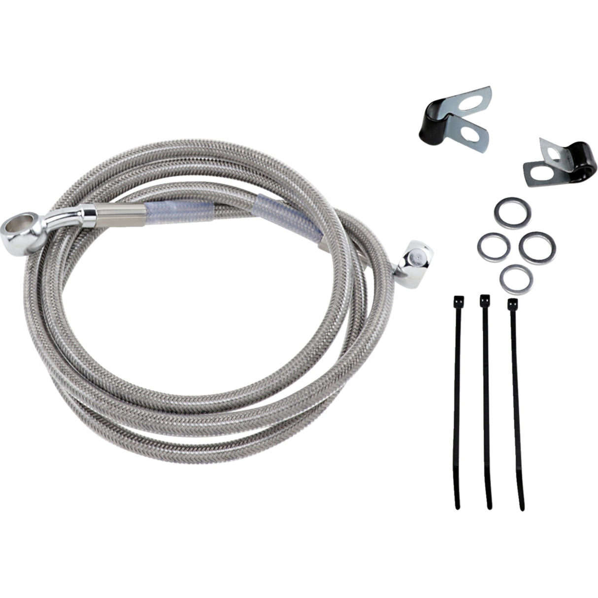 DRAG SPECIALTIES Stainless Steel Brake Line Kit Front