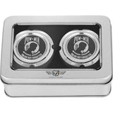 Figurati Designs Front Axle Nut Cover Front Stainless Steel POW MIA Silver - FD50-FAC-SS For Harley Motorcycles 2002-2022