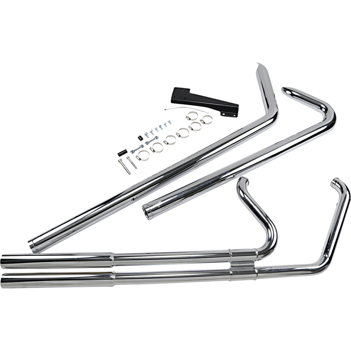 Vance & Hines Big Shot 2-Into-2 Exhaust System - 17923 For Harley Softail 1986-2011