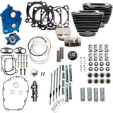 S&S CYCLE 0904-0103 310-1235 132" Power Package Engine Performance Kit chain drive - water cooled - highlighted fins - m8