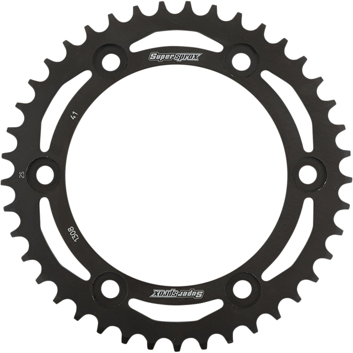 SUPERSPROX 1210-2536 RFE-1308-41-BLK Steel Rear Sprocket 41 tooth