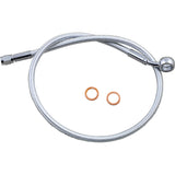 MAGNUM SHIELDING 1741-6155 AS378126 Alternate Length Upper Brake Line - 12mm-35° - 26" - Sterling Chromite II