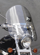National Cycle NC125A 83-22 Harley XL/FXR/D/17-25 Hon/07+ Kaw Dakota 3 W/low Turn Signals Windshield-clr