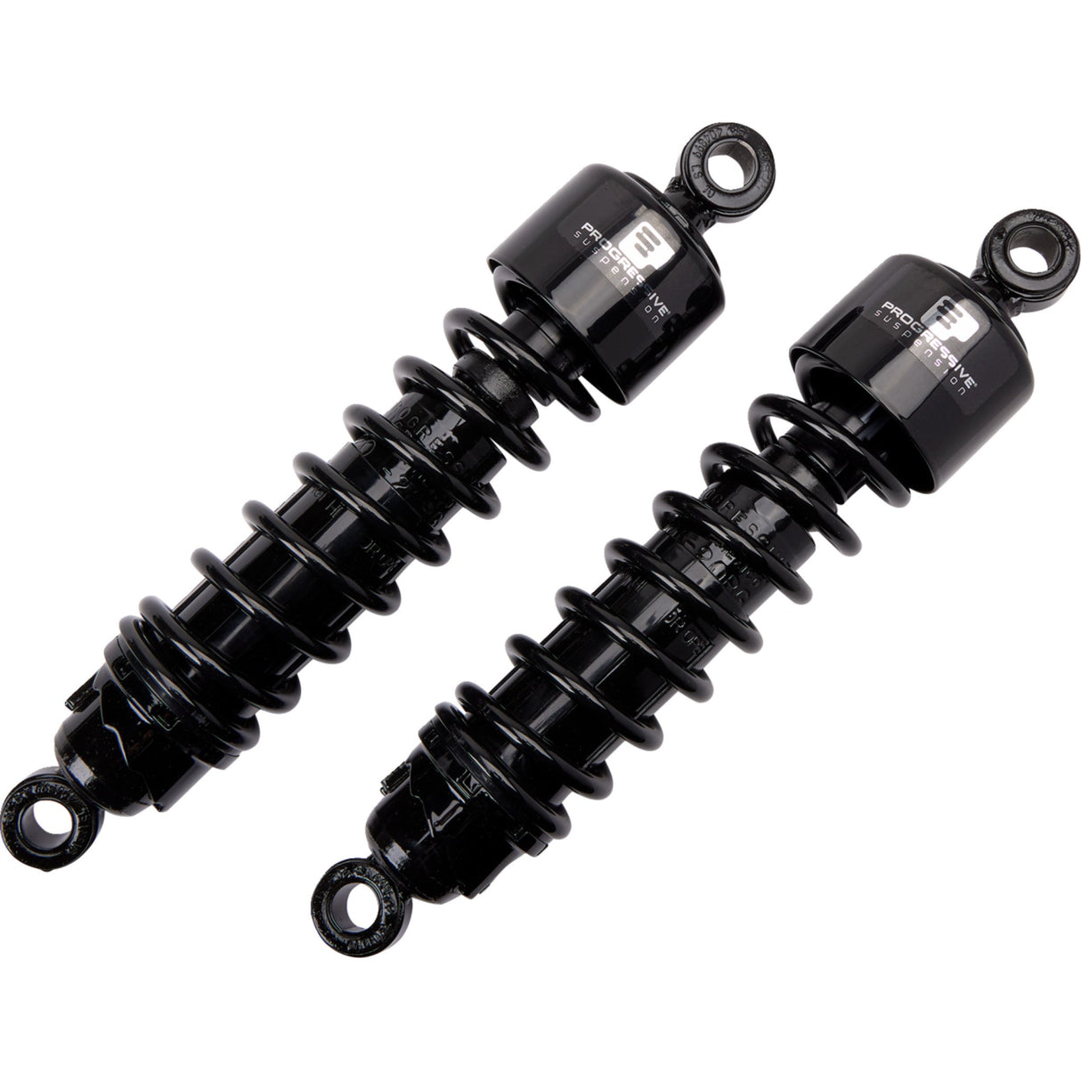 Progressive Suspension 412 Series Without Covers Shock Absorber - 412-4071B For Harley Touring 2006-2026