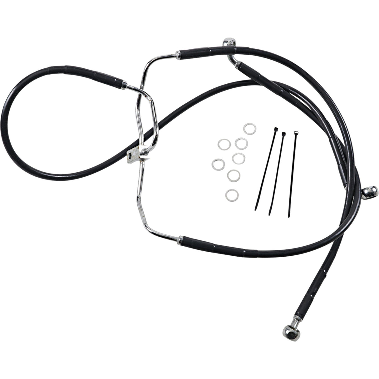 Drag Specialties Brake Line For Harley Fat Bob 2008-2017