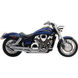 Cobra 2-Into-2 Exhaust System - 1675SC Honda VTX1800C / VTX1800F 2002-2008