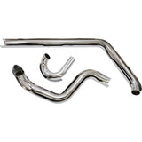 Cobra Bad Hombre Duals 2-Into-2 Exhaust System - 6984 For Harley Softail 1997-2006