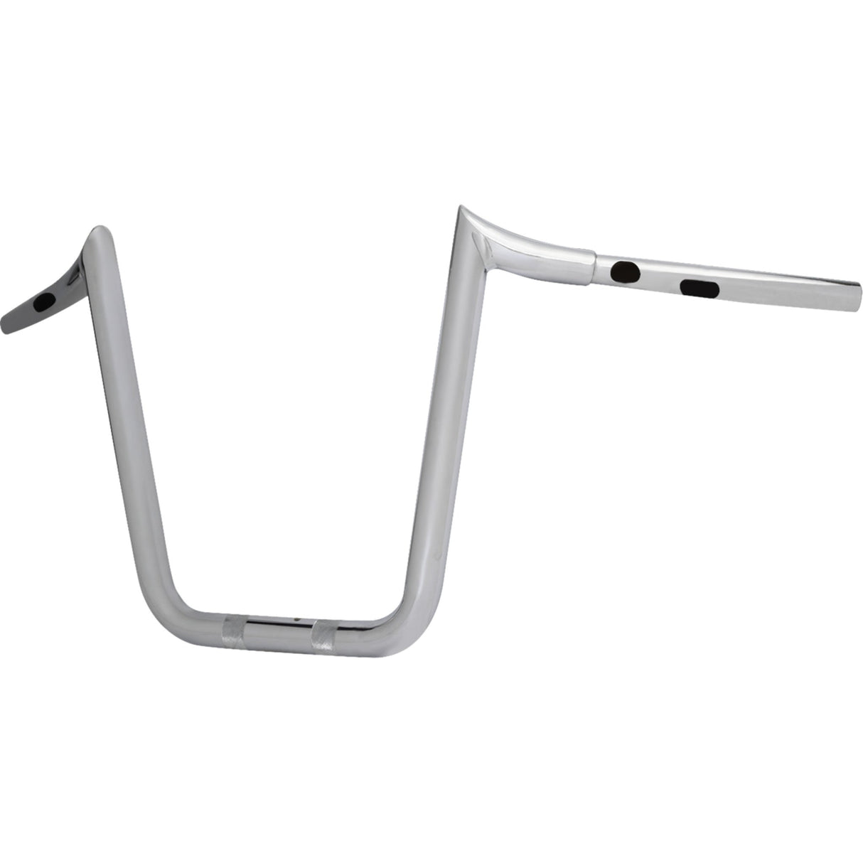 LA Choppers Pre-Wired Prime Ape Handlebar 1-1/4" X 12" Chrome - LA-7359-12W For Harley Road Glide 2024-2026