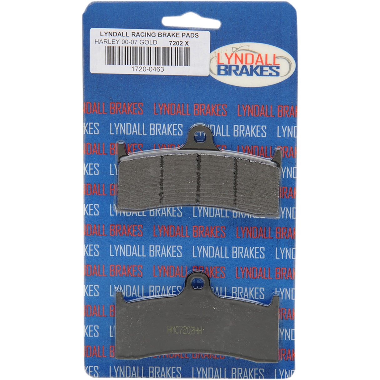 Lyndall Racing Brakes Llc Brake Pad - 7202X Buell Cyclone / Thunderbolt / S3T Thunderbolt / Lightning 1998-2002