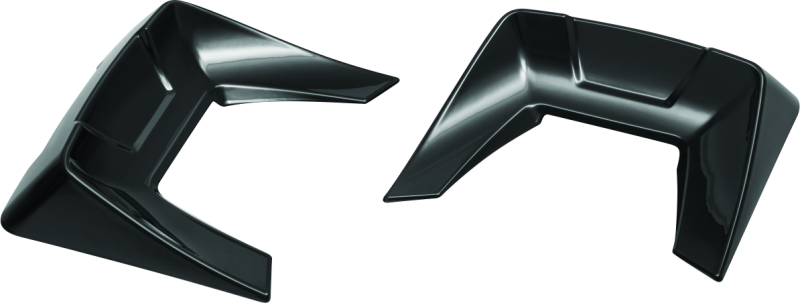 Kuryakyn 7067 Speedform Saddlebag Lid Spoilers 14-Up Touring Models Black