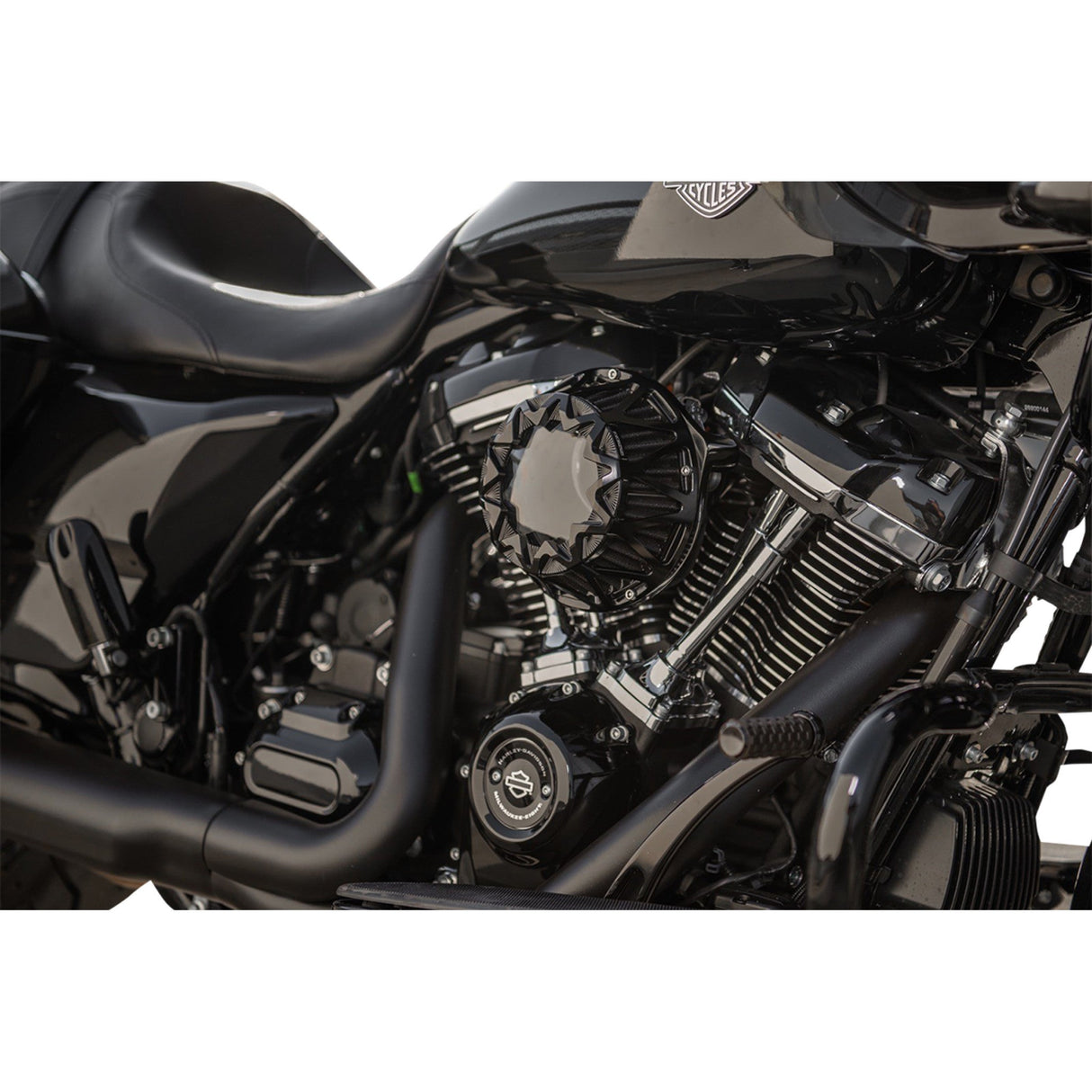 Arlen Ness Crossfire Breather Air Cleaner - 600-042 For Harley Motorcycles 2017-2025