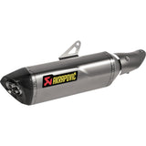 AKRAPOVIC 1811-4687 S-K5SO1-HRT Slip-On Line Muffler titanium - ninja 500/z500
